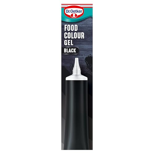 Dr Oetker Gel Food Colour Jet Black 10G by Dr Oetker