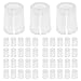 Ipetboom 100pcs Perfume Refill Tool Adapters - Liquid Adapter Applicator Adapter for Perfumes Transfer to Empty Bottles