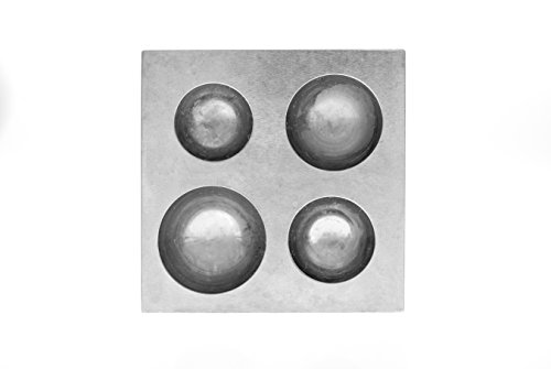 STK-JT3403DS Dapping Block - Square, Polished, 2"x2"x2" - STK-JT3403DS - Thumbnail 6