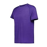 Holloway All-Pro Tee, Purple Heather, L
