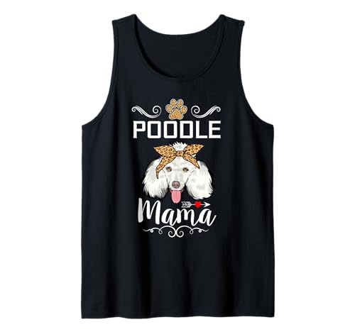 Poodle Mama Dog Lover Puppy Dog Mom Funny Mothers Day Débardeur