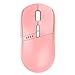 Produktbild I305 G PRO kabellose Gaming-Maus, 16000 dpi optische Maus mit PAW3338 optischem Sensor, 2.4 G 1000 Hz kabellose Verbindung, 8 Tasten RGB Hintergrundbeleuchtung, programmierbar, leicht, rosa
