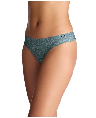Image of Under Armour Women's 3-pack Pure Stretch No Show Thong Underwear, All-day Comfort & Ultra-soft Fit