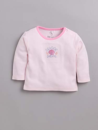 Image of BABY GO Baby full sleeve clothes set for baby Girl| Baby Cotton Dress /T-shirts pant set for baby girls