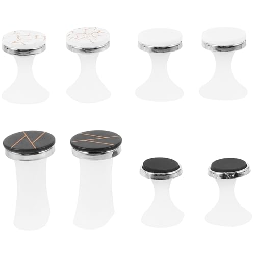 MERRYHAPY Silicone Toe Separators for Women 8 Pieces Toe Separator Pedicure Tool for Women for Manicure