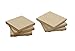 W PACKAGING WPPB8KP 8" Kraft/Kraft Plain Pizza Box, 1-5/8" Deep, B-Flute (Pack of 50)