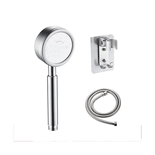 Pommeau de douche haute pression résout manque de débit ensemble flexible 1.5m acier
