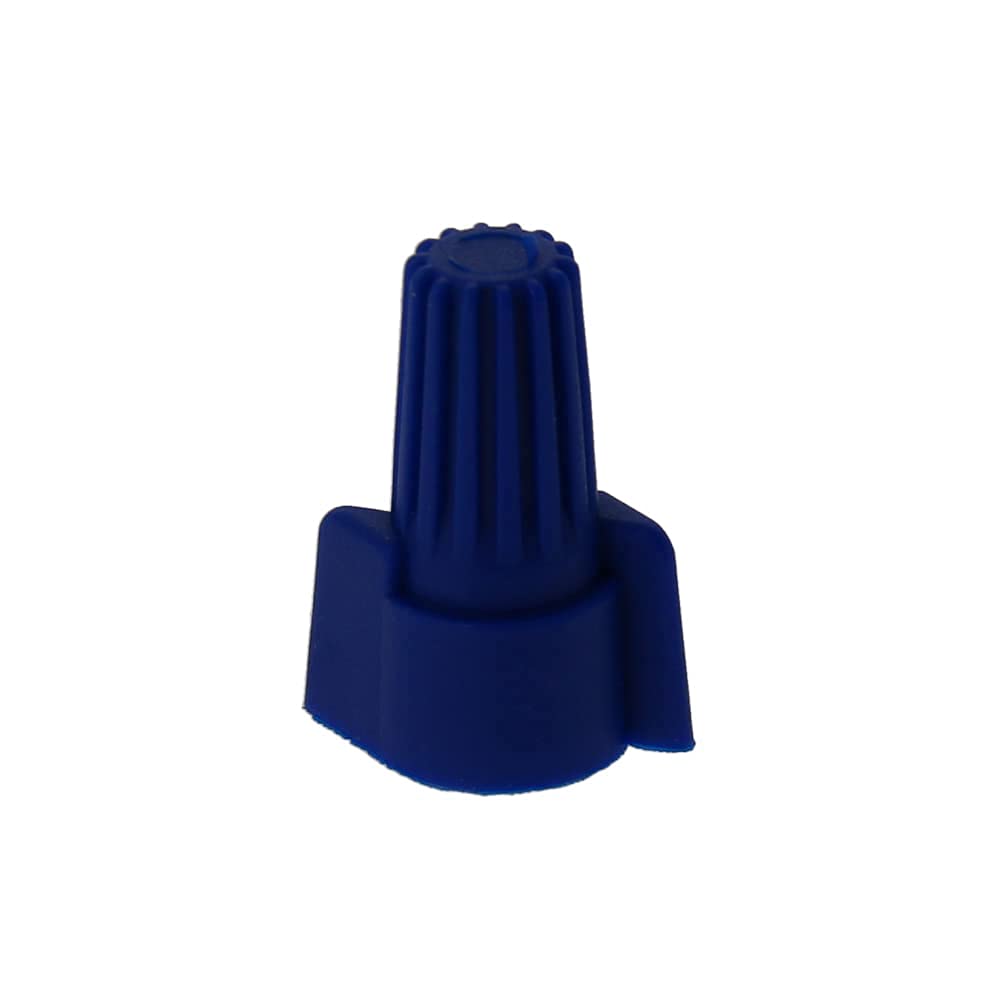 Jutagoss 500 PCS Electrical Wire Connectors Screw Terminals WSP1 Type with Spring Insert Twist Nuts Caps Connection Assortment Set Blue