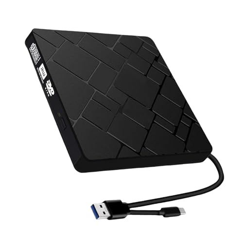 Lecteur DVD externe pour ordinateur sans lecteur interne avec connexion rapide USB C
