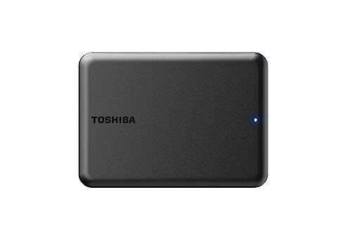 Image of Toshiba Canvio Partner 2TB USB-C Portable External Hard Drive, Black