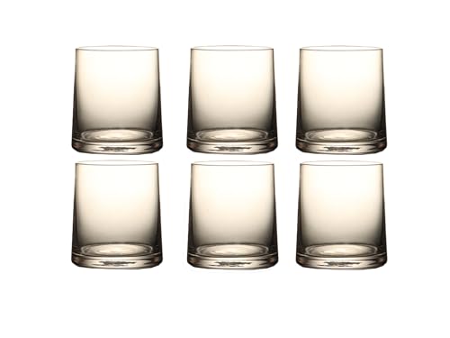 Motzetilo 4-Pack Whiskey Glasses - 8oz Premium Quality Drinking Glasses for Scotch