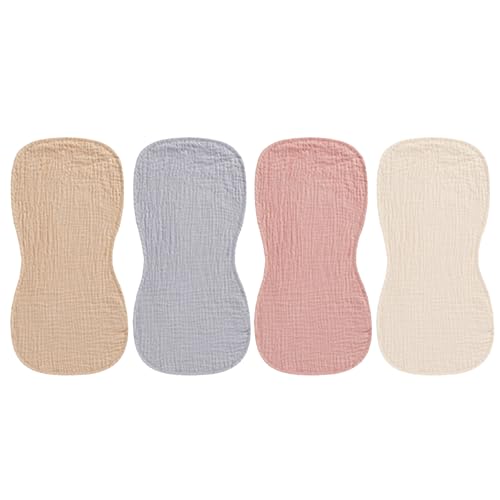 Bavoirs coton nés pour garçon et fille parfaits lors des tétées