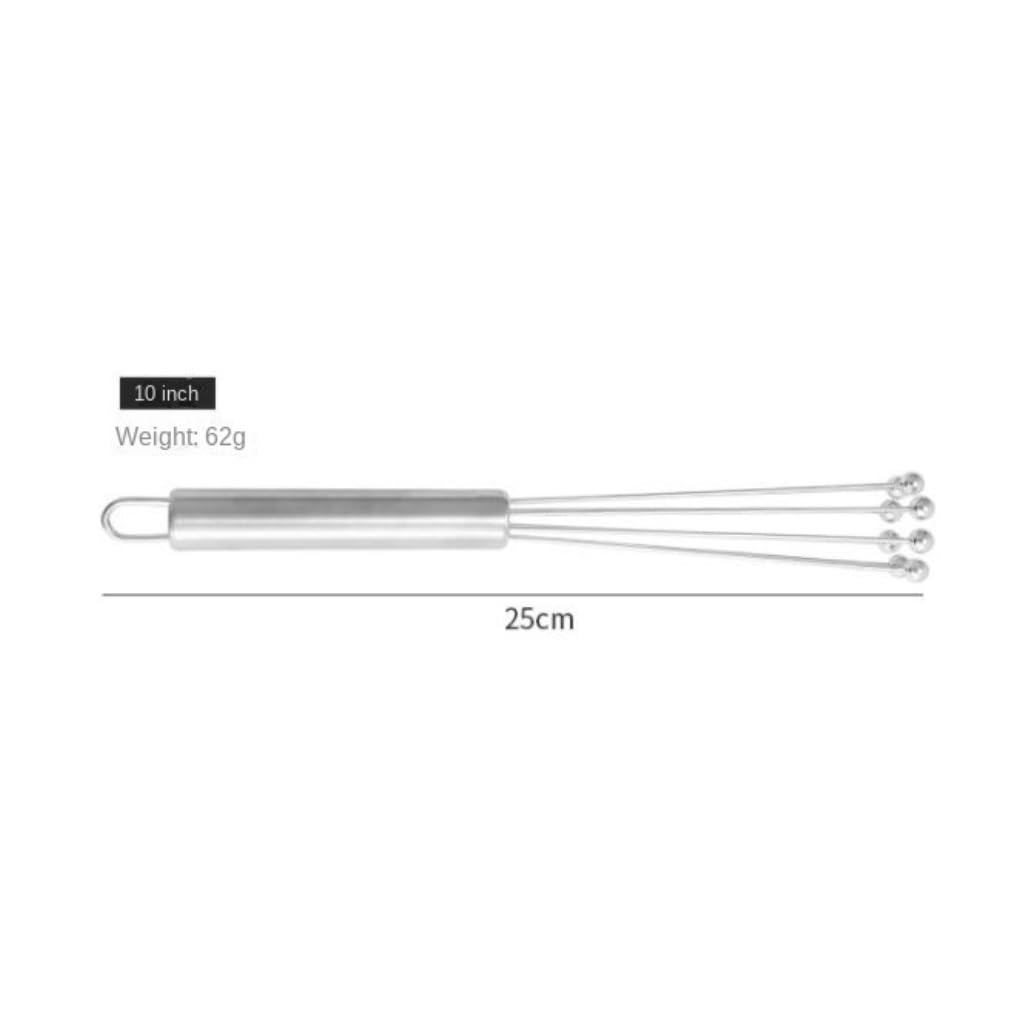 Frusta per Uova Utensili da Cucina Frusta da Cucina A Sfera in Acciaio Inox, Sbattitore Manuale Adatto for Mescolare, Mescolare, Montare Strumenti di Cottura(25cm)