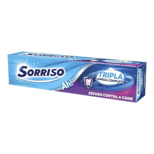 Creme Dental Limpeza completa Sorriso Sorriso Tripla limpeza completa Tripla Limpeza Completa 70g Le