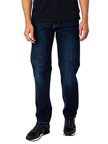 A｜X ARMANI EXCHANGE Men's 5 Pocket Straight Denim