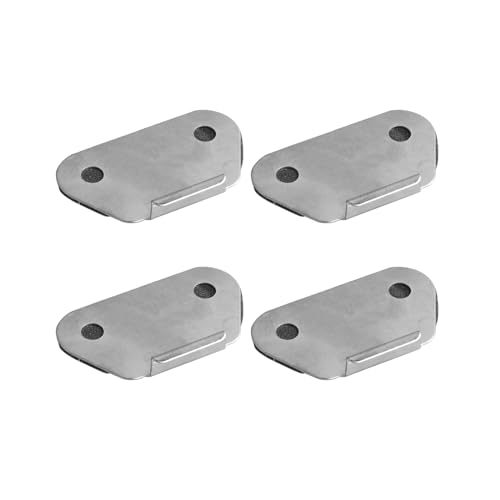 4 unidades de placas de desgaste para tapa de alforjas, compatibles con Harley-Davidson Touring (1993-2013) miniatura 1