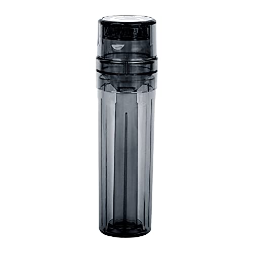 Cone Loader / Herb & Spice Grinder Combo (Black) Transparent - Tray God
