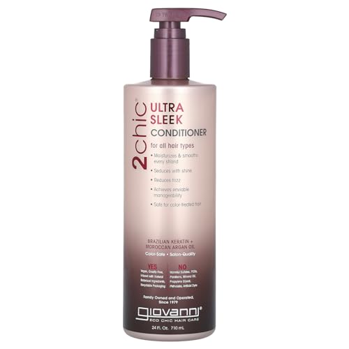 Giovanni 2chic Ultra-Sleek Conditioner Argan & Keratin 24oz