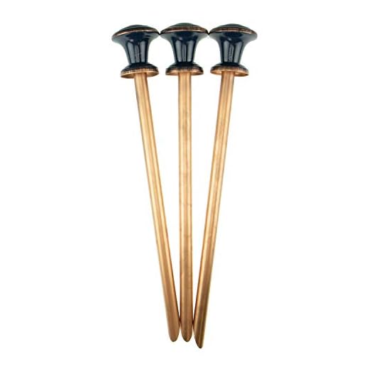 CLEVER GARDEN Heavy Duty Decorative Hose Guide - Knob, 3 Pack