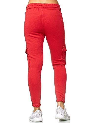 Joggingbroek voor dames, trainingsbroek, gym, sportbroek, fitnessbroek, slimfit, cargo broek, meerkleurig, joggingbroek, vrijetijdsbroek, sweatpants, streetwear, model 1214JK - Afbeelding 5