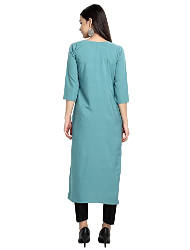 Image of Women's Crepe Straight Kurta