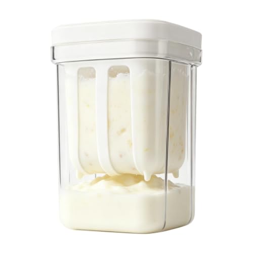 Colador de yogur de soja y leche de nueces con filtro multiusos lavable 2