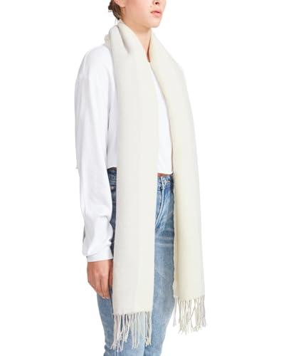 Steve Madden Women's Colorblock Tricolor Fringe Blanket Scarf, One Size3