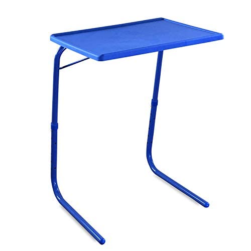 OAK N' OAK BUNNY BEAR Adjustable Multi Position Portable Folding Table Mate for Study, Outdoor & Office Furniture (BLUE)