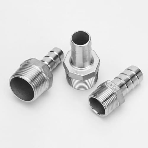 Conector de acero inoxidable 304 junta pagoda G1/2 resistente para tuberías de agua 2
