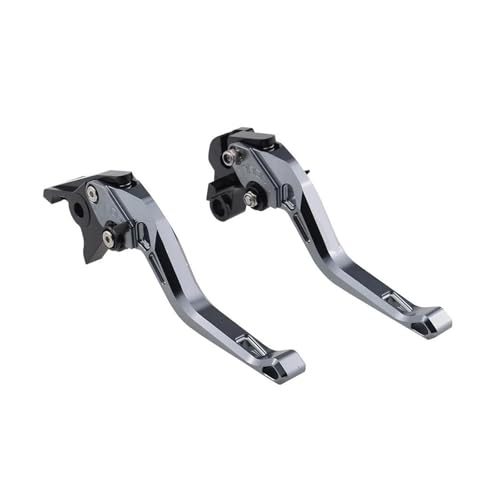 Leviers d'embrayage et de frein CRF1100L Africa Twin en aluminium usiné gris