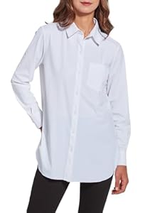 Lyssé Schiffer Damenbluse Button-Down Weiß