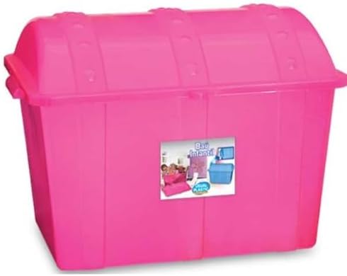Baú Infantil 43L Rosa