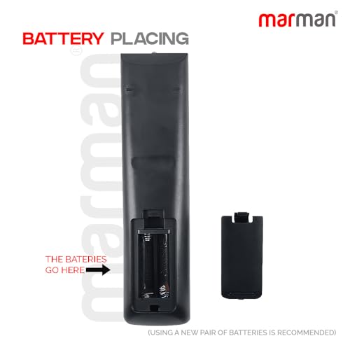 Image of marman Compatible with Thomson Tv Remote Control Suitable for Smart LED LCD Television Without Voice Command and Google Assistant - Match All Keys that Exactly Same with Existing Model !