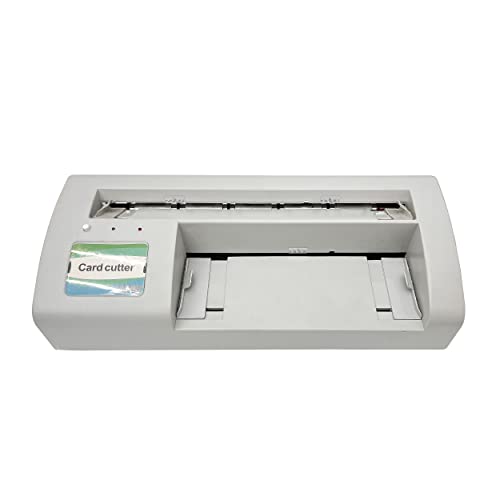 LGXEnzhuo 110V Electric Business Card Slitter, Automatic Business Card Cutter, 3.5
