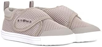Stonz Cruiser Toddler Shoe – Breathable Shoe for Toddler Boys & Girls – Wide Opening with Velcro Closure – Lightweight with Flexible Sole – Designed to Protect Toes and Provide Ankle Support – Adjustable and Comfortable – All Vegan