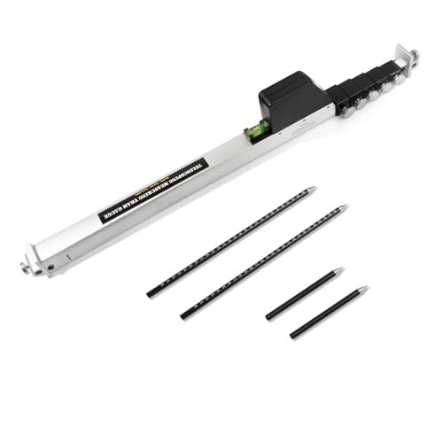 Telescoping Measuring Tram Gauge 10 Feet High Precision Auto Body Frame Machine Measuring Ruler for Car Repair Tram Gauge Construction Machinery Maintenance | Aluminum