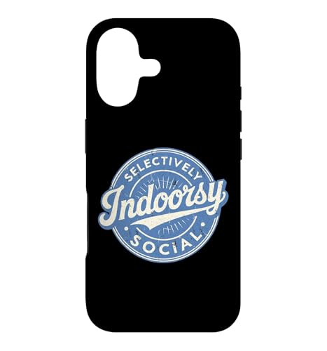 Indoorsy Selectively Social �r���e�[�W ���Љ�I �����I �X�}�z�P�[�X iPhone 17 �p