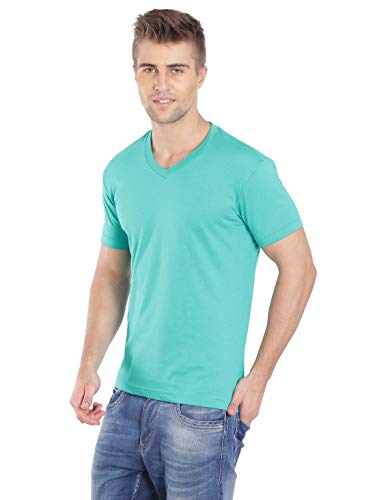 Image of Jockey Men Regular Fit V Neck Half Sleeved T-Shirt (Pack of 2)
