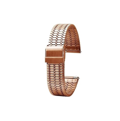 Bracelet de montre acier inoxydable avec boucle de sécurité 20mm