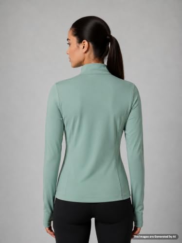 Image of PUMP'D Women's Jacket | Slim Fit | Thumb Hole Open Sleeve | With zipper | Perfect for workout