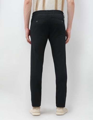 Image of U.s.Polo Association Men's Solid Twill Denver Slim fit Trousers