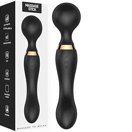 Image of 3-in-1 Personal Massager - Quiet & Waterproof - Back Massage for Pain Relief Cordless Wand Massager Handheld for Women,Full Body Electric Relieving Body Muscle Soreness (multicolor bended)