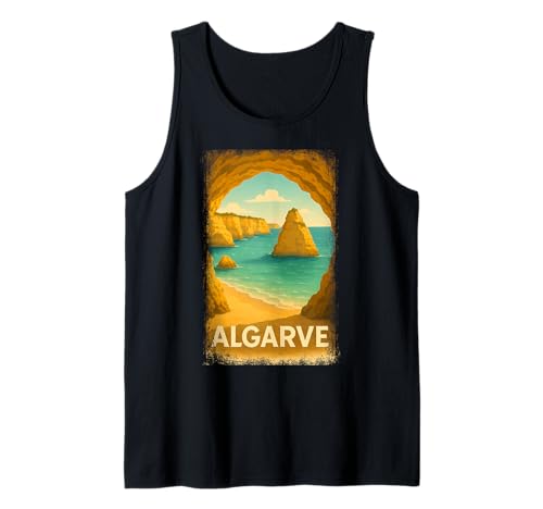 Escapada Costera del Algarve Portugal Viajes Vista Camiseta sin Mangas
