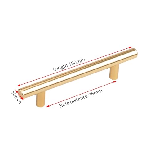 Poignées d'armoires dorées 96mm : Solution pour relooker vos placards - 3