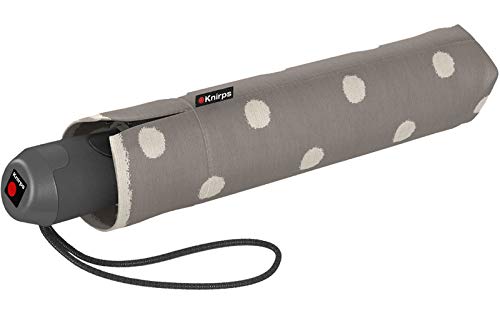 Preisvergleich Produktbild Knirps Taschenschirm E.200 Medium Duomatic Dot Art Inkl. Verpackung - Taupe