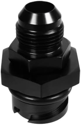 LS Billet Vented Oil Cap to -12ORB Male Fitting + -12ORB to 12AN Fitting