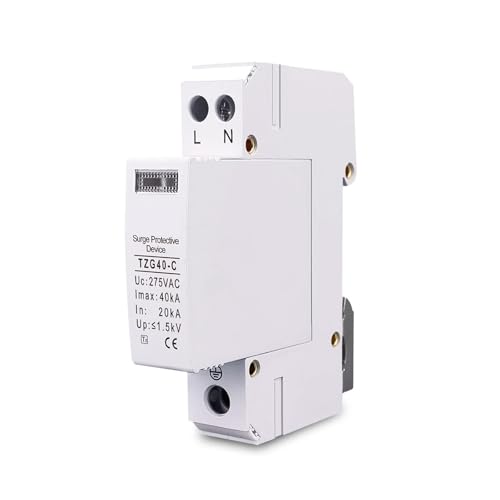 Parafoudre AC SPD 20KA-40KA 275V monophasé 1P+N pour tableau électrique