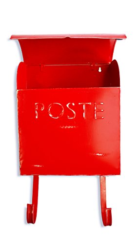 Nach French Euro Rustic Mailbox, Red #TOP3