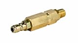 Erie Tools Brass High Pressure Washer Turbo Nozzle Filter 5000 PSI with 1/4in. Inlet x 1/4in. Plug