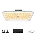 MARS HYDRO TS1000 150W LED Grow Light for Indoor Plants, with Patented Reflector, 5 Levels Dimmable Lights Daisy Chain Full Spectrum Growing Lamps for Seedlings Veg Bloom in 2x2/3x3 Grow Tent